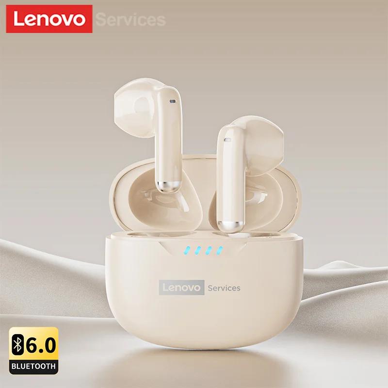 Оригинальные Bluetooth 6.0 наушники Lenovo LE259 Беспроводные наушники HIFI Игровые с шумоподавлением Наушники для тренировок Воспроизведение музыки Стерео Спортивные наушники
