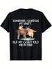 Vintage Graphic 100 Cotton TShirt Goats And Sanity Quote Summer