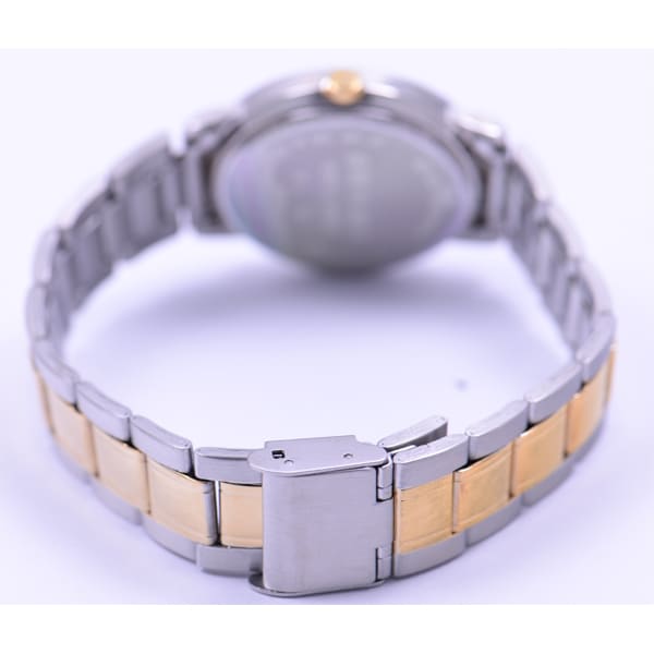 J-AXIS Men's MJG-D82-T (SF MIJ Made In Japan Quartz Men's Sun Flame) Round Watch Gold Alloy Analog