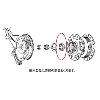SHIMANO Шар-держатель A 1/4 X 7 Y32190220