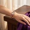 Rich In Flowers Vintage  Watch Rhinestone Bracelet Bracelet Watch Ladies Wristwatch  Dress Watch