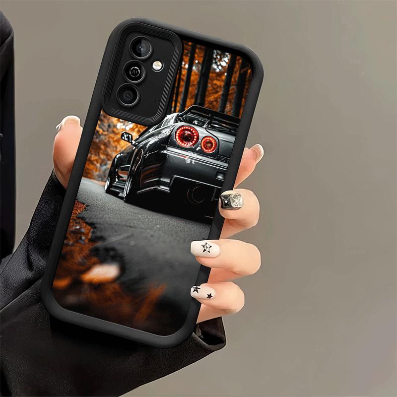 Чехол для телефона для Samsung Galaxy A17 A16 A15 A14 A13 Спортивный автомобиль G-GTRR R32 R34 Крутой A56 A36 A26 A55 A35 A25 A54 A34 A24 A53 A33 A23