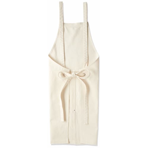 Фартук из стираного холста United Athle (Крестового типа) 138401 Натуральный Япония Размер F (Свободный размер)