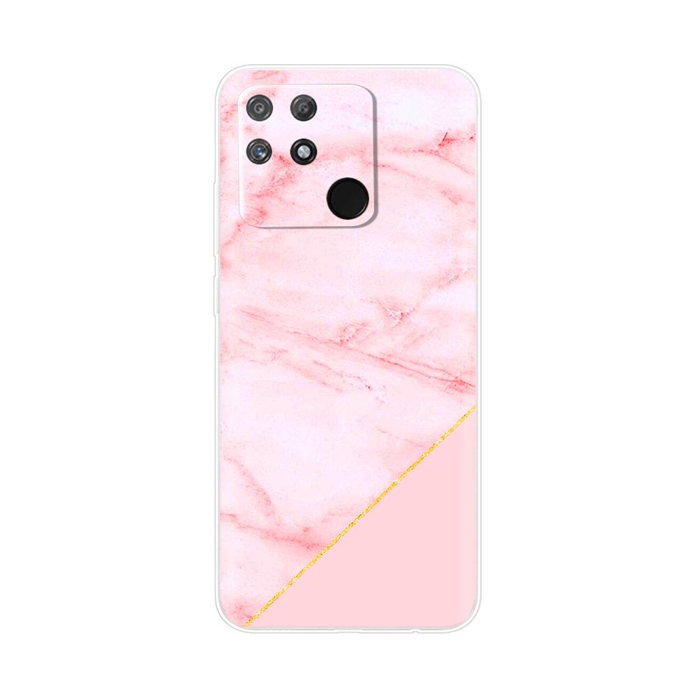 For Realme Narzo 50A Case Narzo50A 50i Cover Clear Silicone Soft TPU Phone Cases For OPPO Realme Narzo 50A Prime RMX3516 Bumper