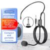 3.5Mm Thread Headworn Wired Microphone Headset Voice Amplifier Speaker Universal