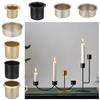 Valentine's Day Ornament Home Decoration Metal Candle Craft Tapered Wax Making Candle Cups