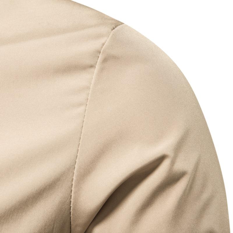 AIOPESON, однотонная бейсбольная куртка, мужская повседневная облегающая мужская куртка-бомбер, новая осенняя модная куртка высокого качества для мужчин