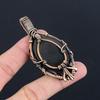Black Onyx Jewelry,  999 Copper Wire Wrapped Pendant Handmade Gemstone Jewelry, Gifts For Wife Brand New Pendant