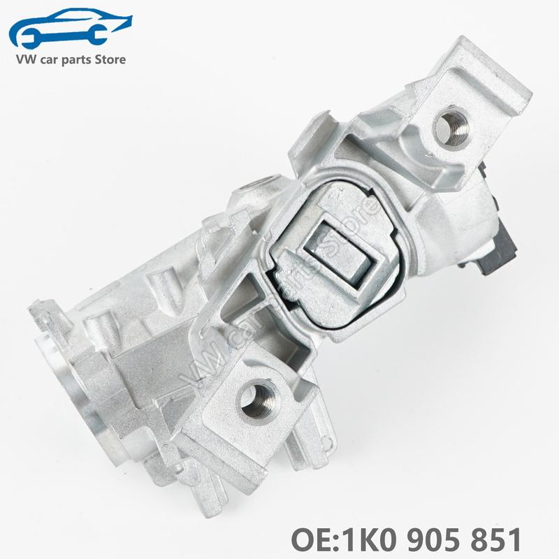 1K0905851B OEM Ignition Starter Switch Steering Lock Barrel Housing For A3 TT R8 Golf Eos Caddy Leon Altea 1K0 905 851B