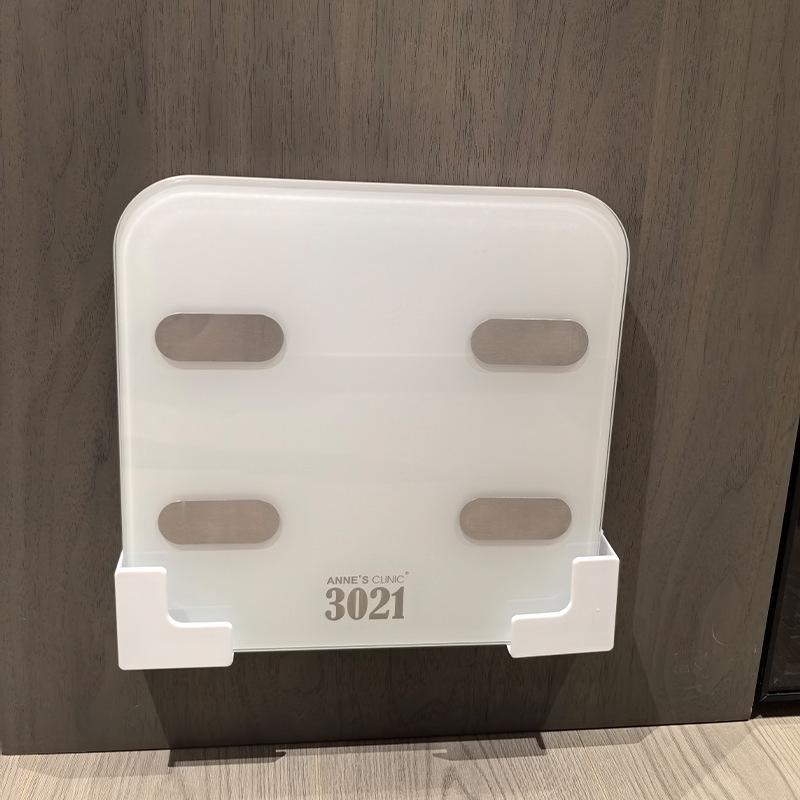 Регулируемый настенный органайзер-весы для ванной комнаты - Настенная полка без сверления