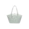 Yangi Polyester Tote Sumka Xarid Sumkasi Yelkadan Osiladigan Sumka Qo'l Sumkasi Oddiy Ayollar uchun Yasalgan Yalpiz Rangli CV0063-394