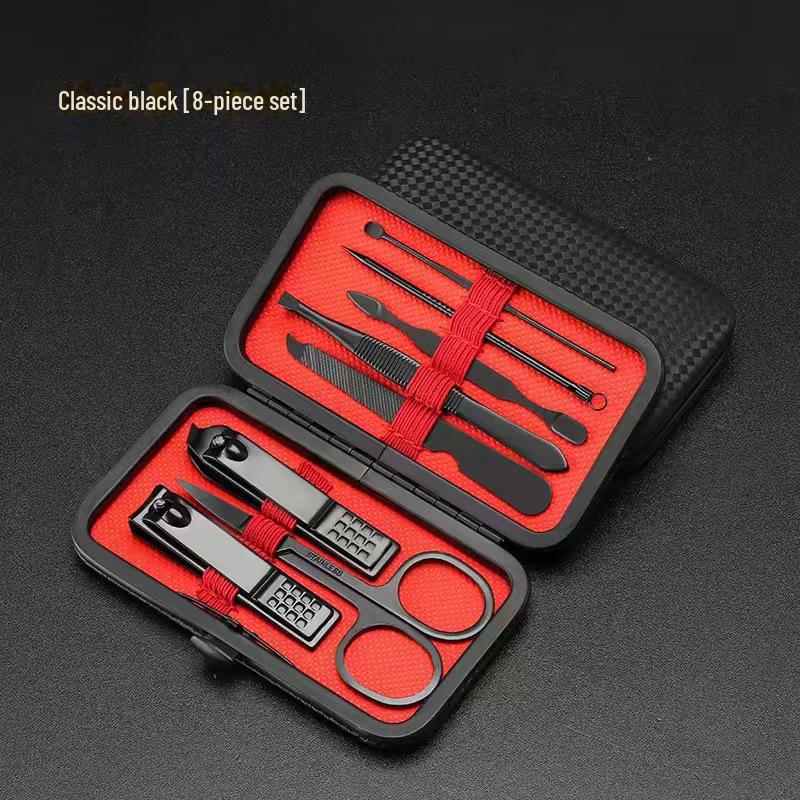 24-Piece Nail Clippers Set with Ear Picks and Pedicure Tools - High-Quality and Ready-Made Full Set