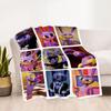 Digital Circus Blanket Ultra-Soft Great for Sofa Seaside Picnics Four Seasons Multipurpose Digital Print Gift for Travel Home Birthdays