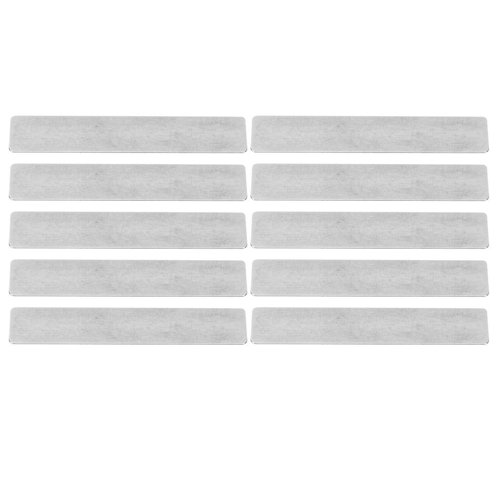 10Pcs Air Compressor Valve Plate Cast Iron Rectangular Pump Accessories for 51mm Cylinder