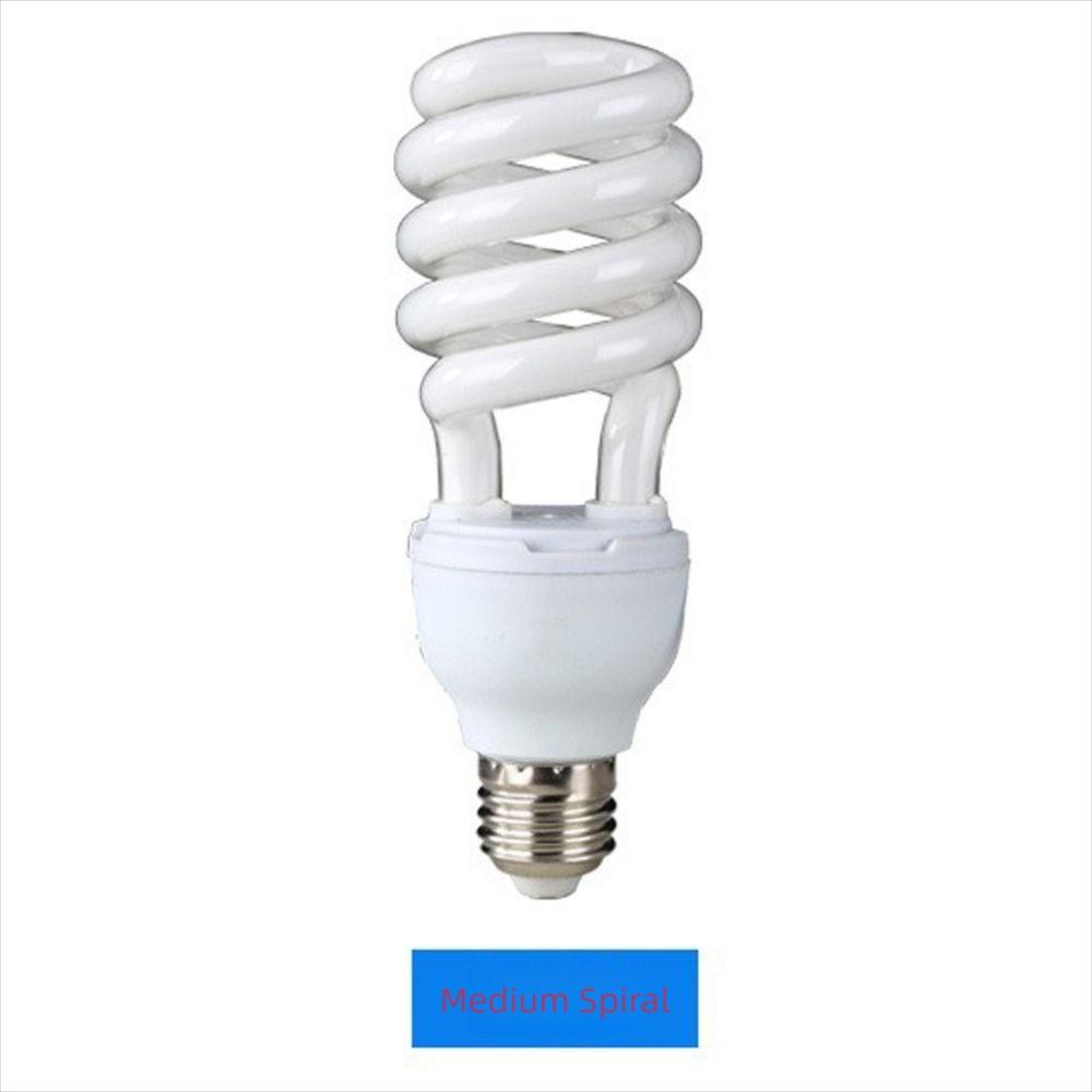 AC220V Spiral Light Bulb White Light Bright Bulbs New Energy-saving Lamps Tubes  Home Decoration