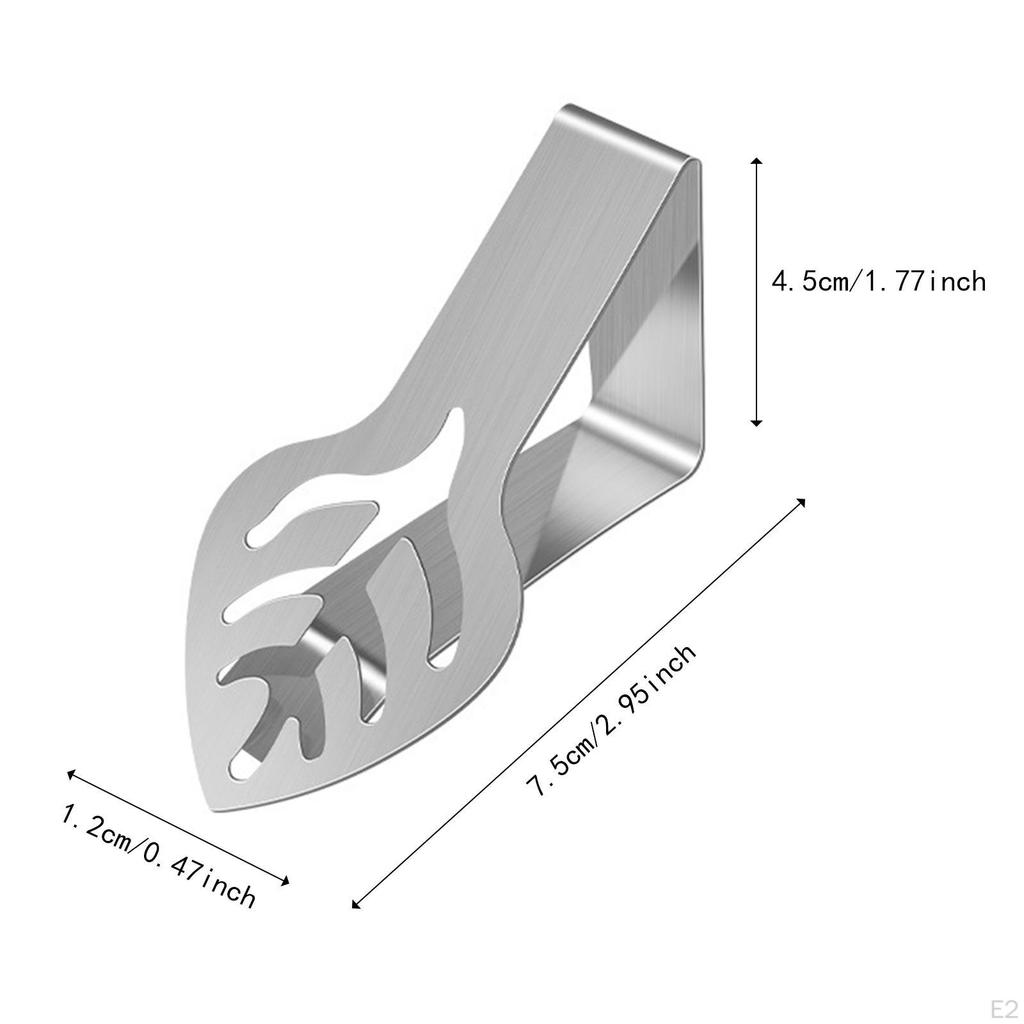 12 Pieces Picnic Tablecloth Clips Table Cloth Holders Premium Cover Clamps for Dining