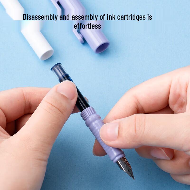 Deli EF Fine Nib Posture Correction Fountain Pen Set