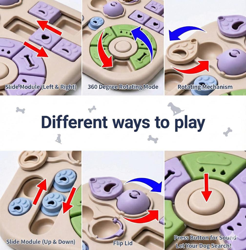 Interactive dog ball