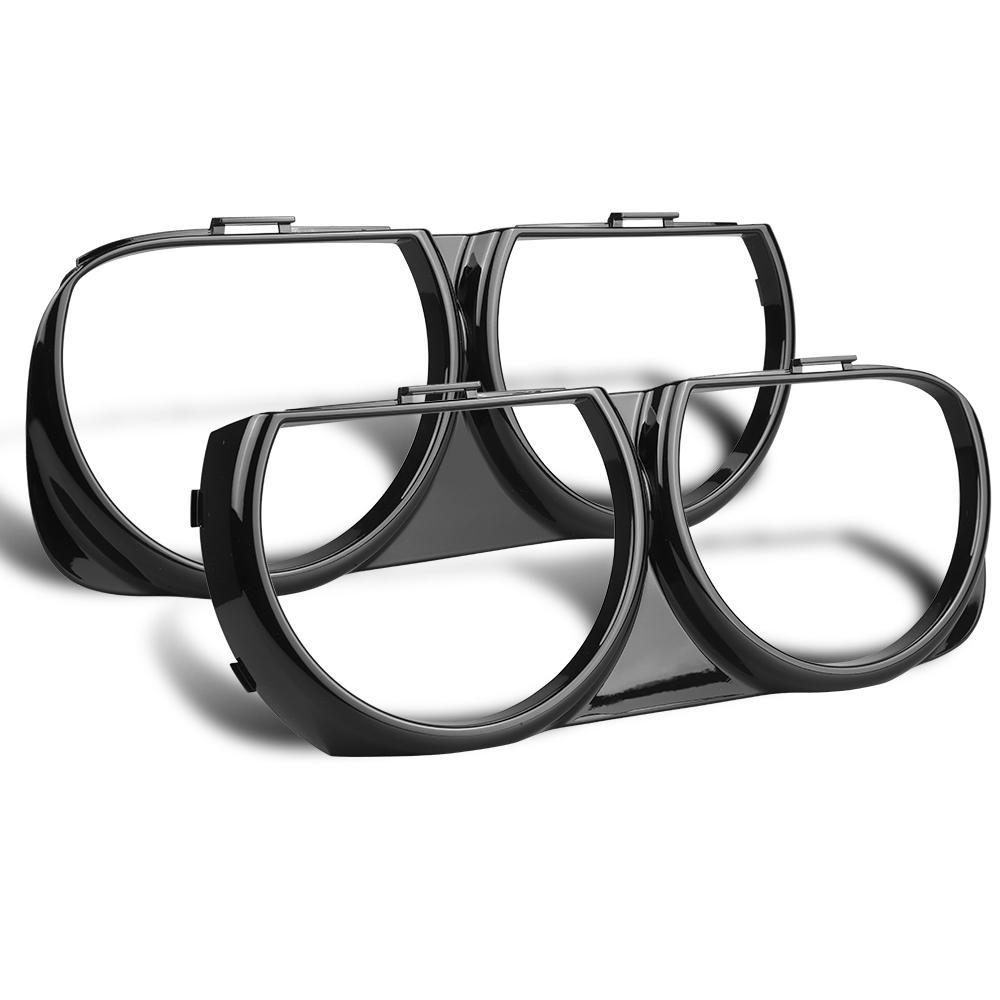 Front Headlight Bezel Frame Trim For Dodge Challenger Scat Pack 2015 2016 2017 2018 68259053AB 68259052AB AM-3266536830