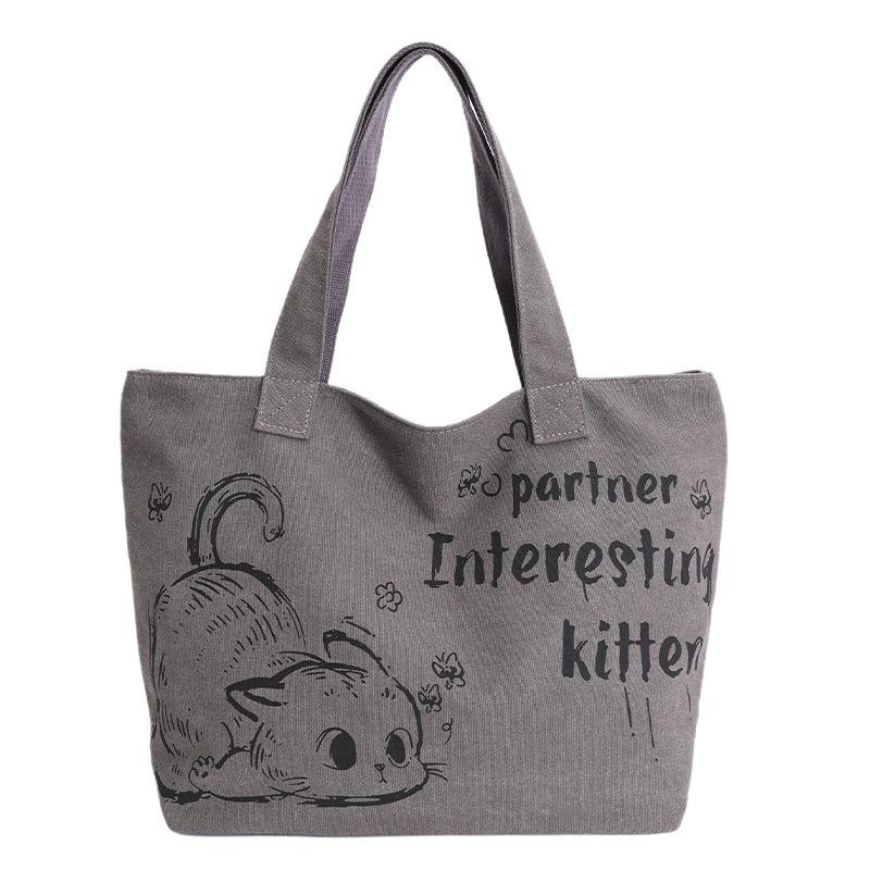 Простая, Модная, Нишевая и Художественная Одноплечевая Сумка Большой Вместимости Студенческая Сумка