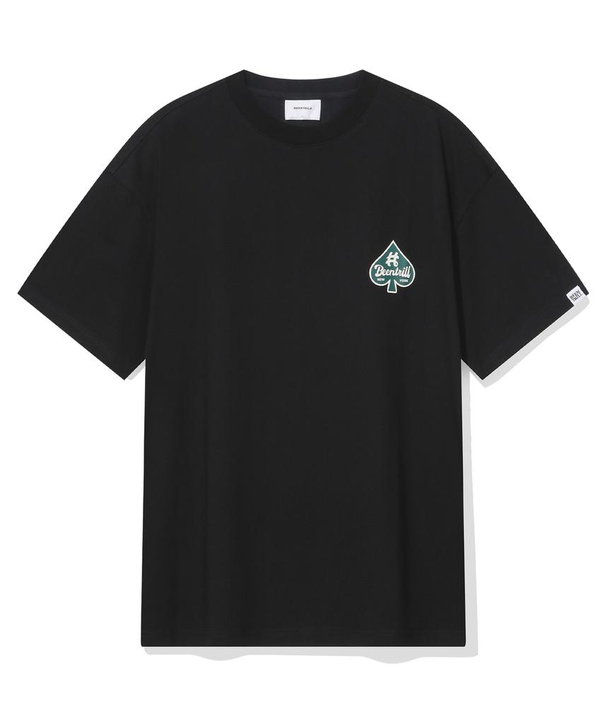 Футболка BEENTRILL Spade Hashtag (черный)