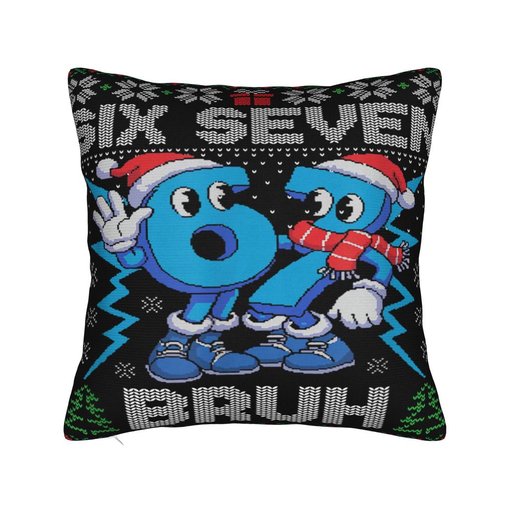 67 Шесть Семь 6-7 Забавная Итальянская Мем-Подушка для Мозга Наволочка Мягкая Наволочка Милая Забавная Наволочка для Дивана Спальни Домашний Декор