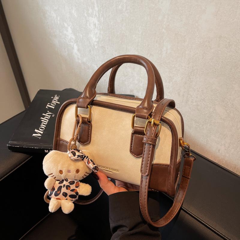 Maillard Fashion Повседневная Одноплечевая Сумка Кроссбоди Портативная Маленькая Сумка Женская Осень и Зима Новая Ретро Сумка-Подушка