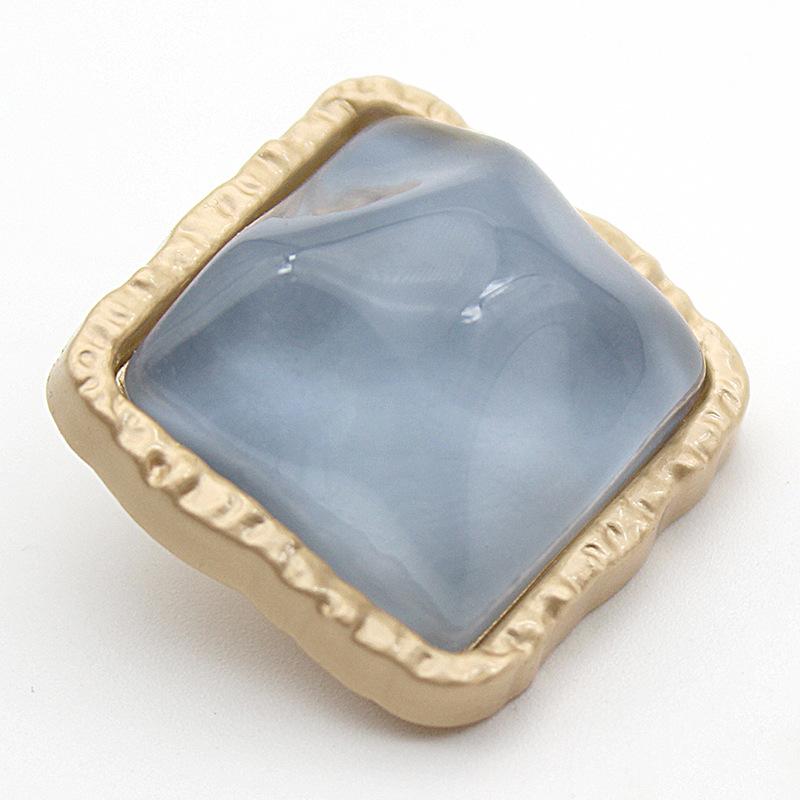 Винтажные металлические пуговицы с ножкой квадратные круглые для зимнего пальто декоративные для замены DIY принадлежности для рукоделия швейная отделка 6 шт./лот