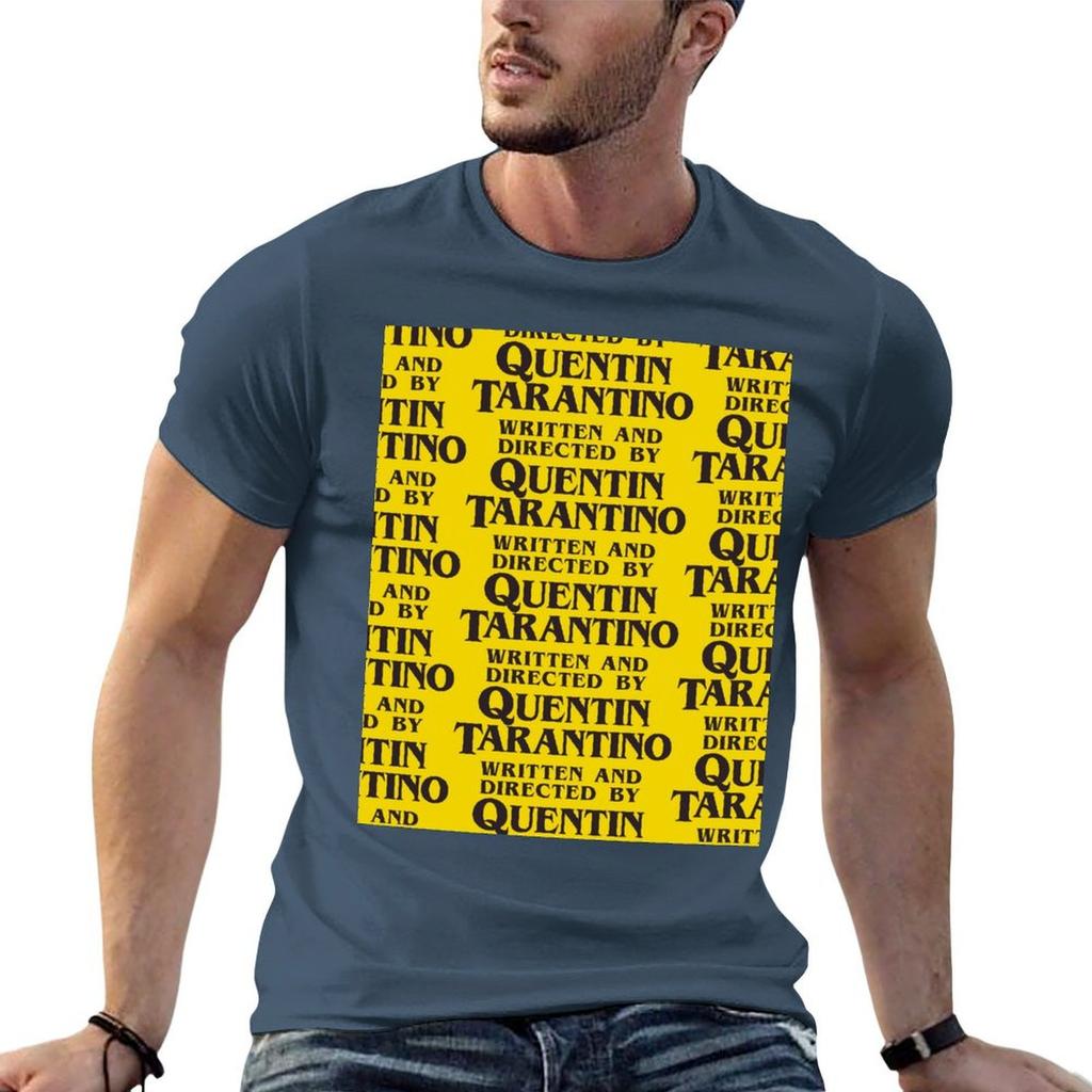 Written And Directed By Quentin Tarantino Tshirt Customizeds Shirts Graphic Tees Funny T Shirts Unisex