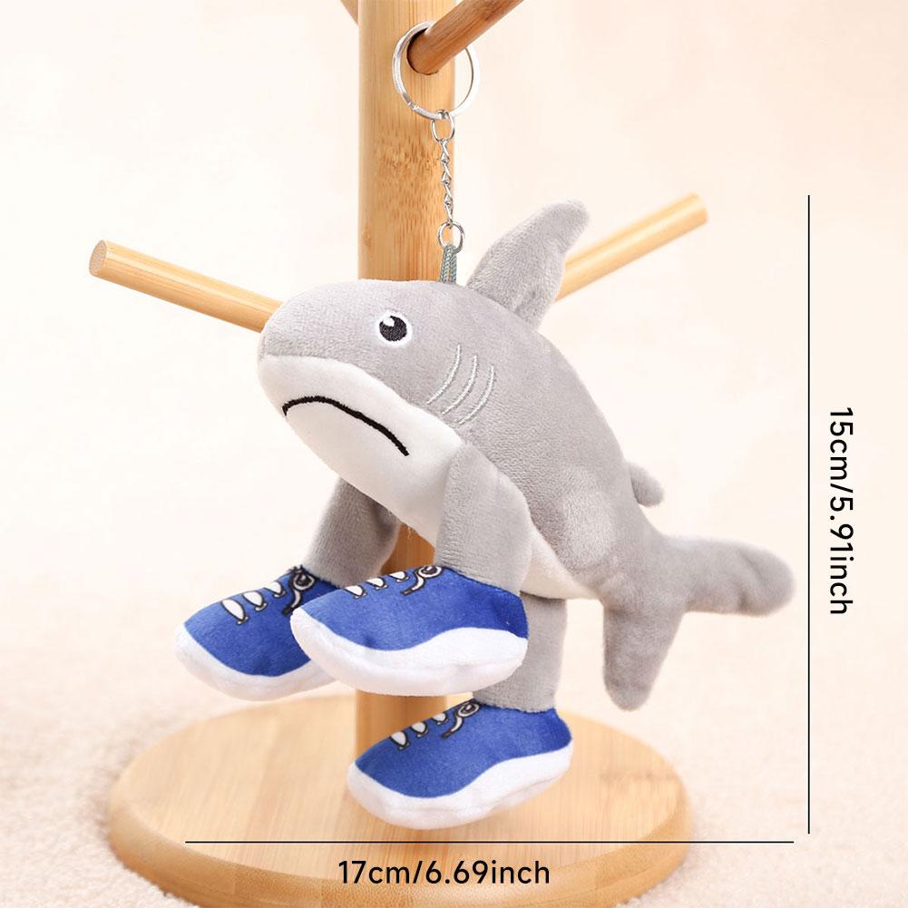 Creative Pendant Tralalelo Tralala Plush Tungtungtung Italian Brainrot Al TralaleDoll Plush Toy Girl Cute Kid Gift Keychain