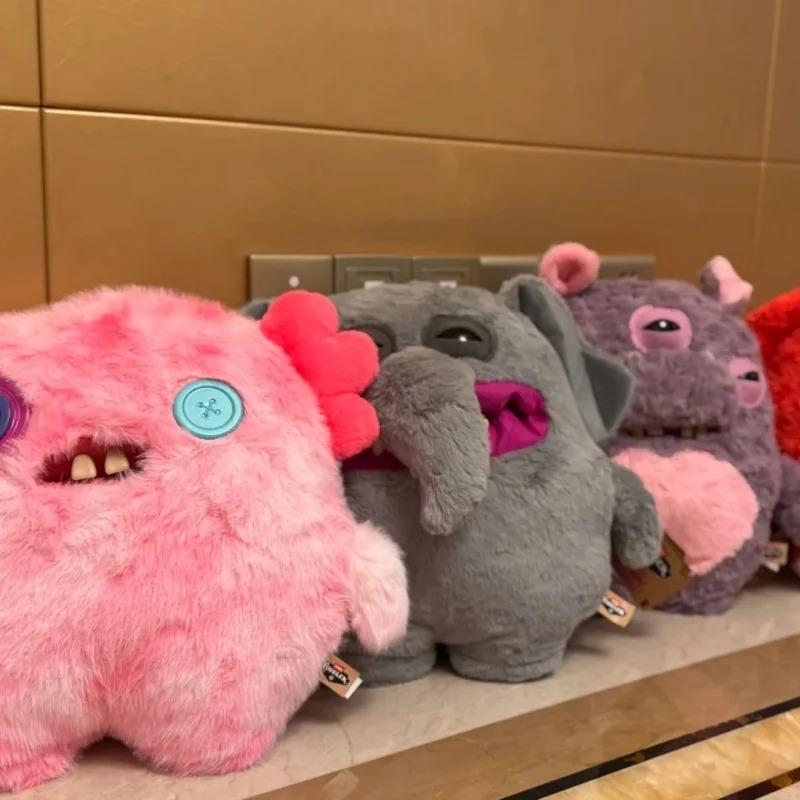 38CM Genuine Chunky Fuggs Series Plush Dolls Squishy Giant Series Ugly Funny Monster Trendy Toys Gift Round and Chubby