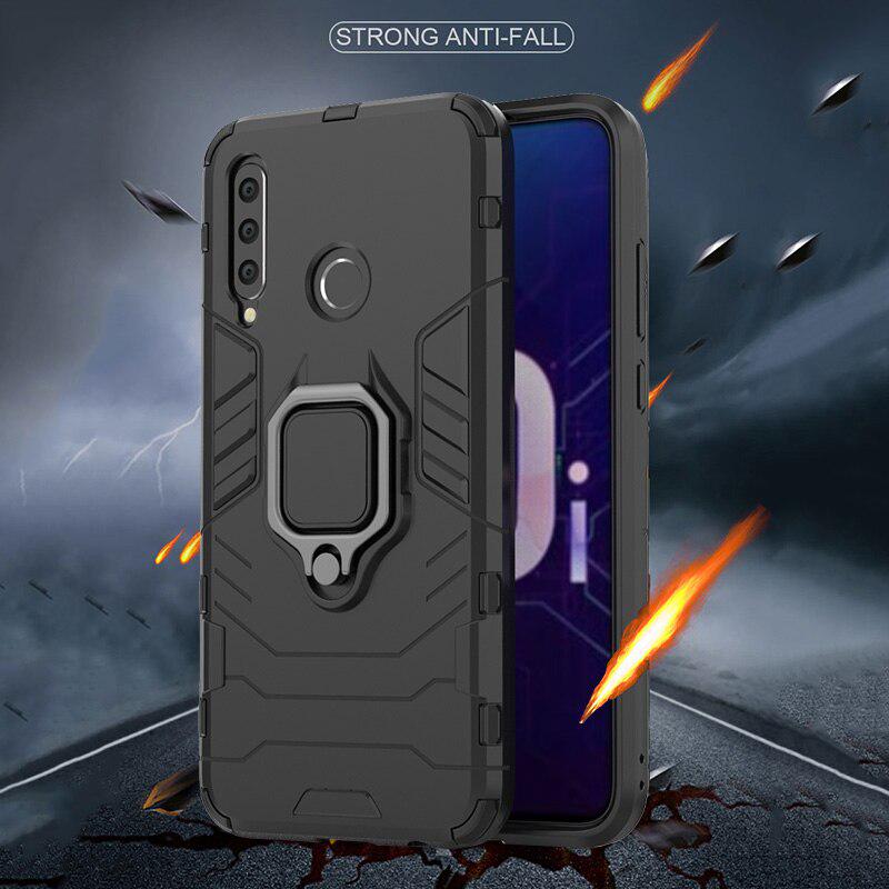 KEYSION - Уникальный жёсткий чехол для моделей телефонов 10i, 10, 8X, V20. Позволяет закреплять на металлической (стальной) поверхности автомобиля за счёт магнитов на задней крышке