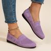 New Fashion Women Shoes Mesh Light Breathable Slip On Casual Shoes Solid Color Versatile Low Loafers Flat Shoes Zapatos Mujer