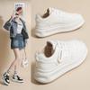 Little White Shoes Student Women'S Shoes Casual Board Shoes Versatile Trendy Single Shoes Small People Increase In Height
