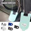 Anti-theft Motorcycle Helmet Lock Luggage Combination Lock Travel Accessories Password Padlock