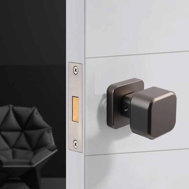 Smart Door Handle Lock with Digital Date Display Keyless Entry Fingerprint & App Control Durable Zinc Alloy High Quality