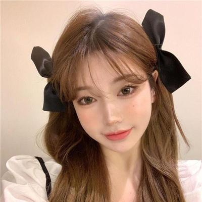 Заколка для волос Jisoo, половина банта, заколка-бант, зажим для волос, 2 шт.