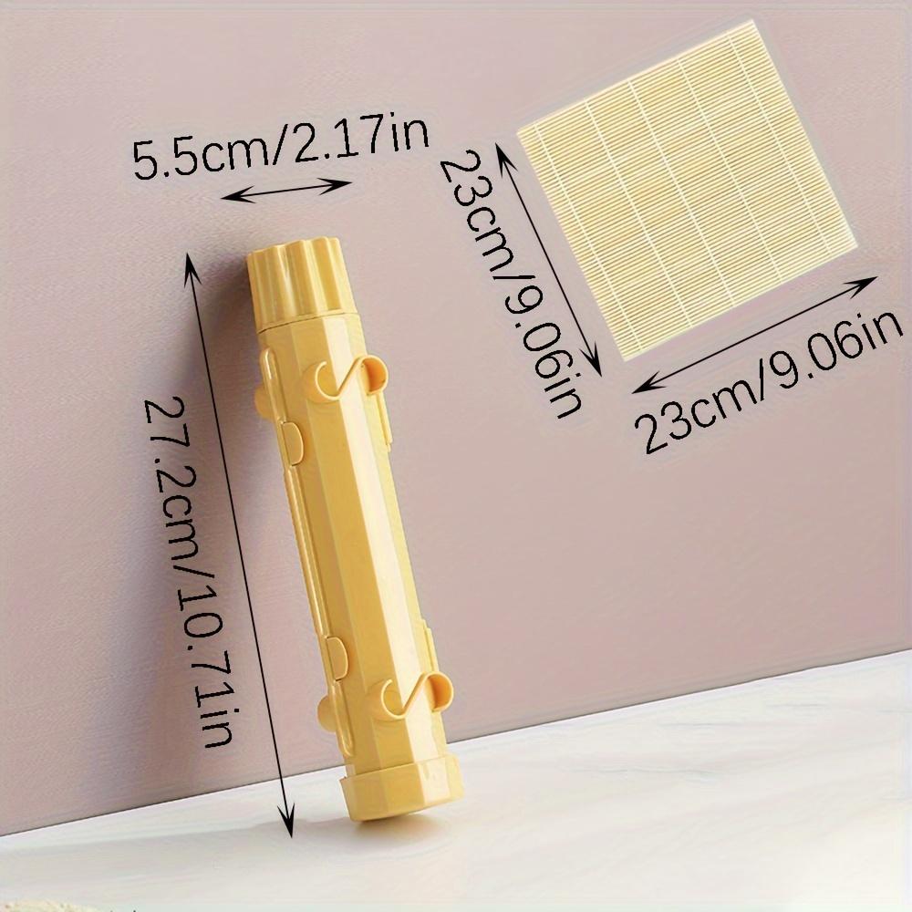 2 шт./набор Пластиковая DIY Форма для полосатых суши Удобный набор инструментов для приготовления рисовых шариков для суши Подходит для приготовления завтрака, обеда и ужина Удобный