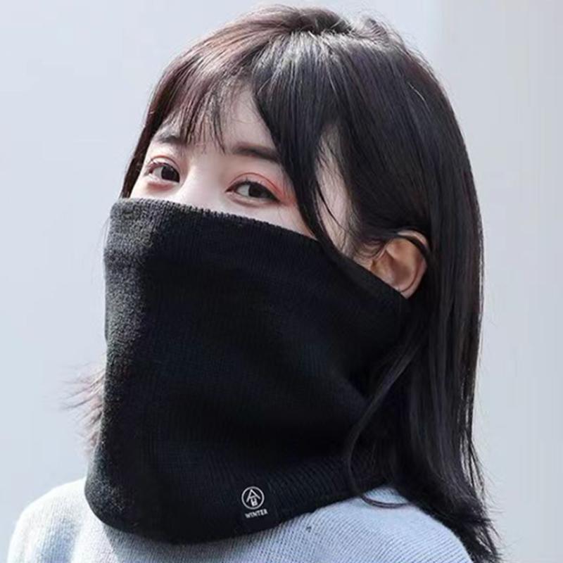 Осенне-зимний защитный шарф для женщин, сохраняющий тепло, ветрозащитный шарф для активного отдыха, велосипедный шарф, моющийся шарф для верховой езды