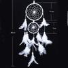 Style Catching Up Handmade Tapestry Dream Catcher Feather Weaving Wind Chimes Feathers Wall Hanging
