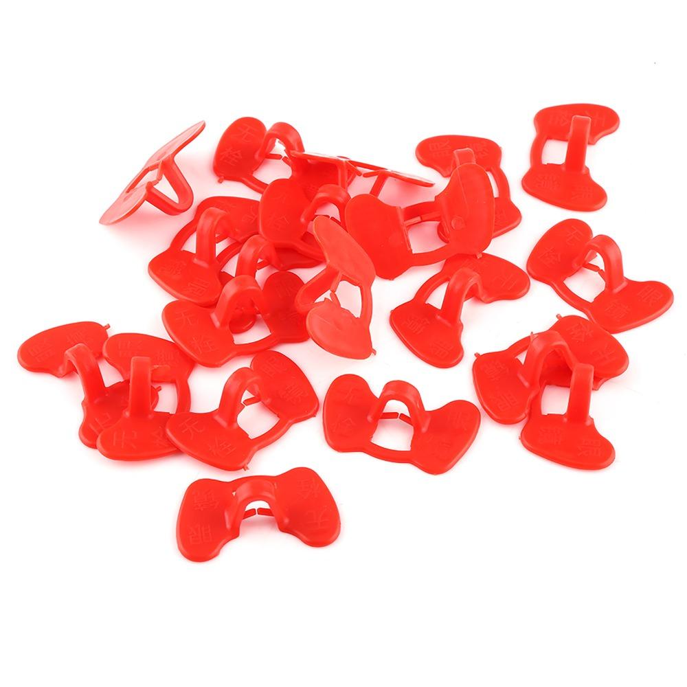 20pcs No Pin Bolt Anti-Pecking Goggles Non-Tethered Style Poultry Spectacles Poultry Use
