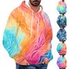 Men's Loose Printed Hooded Sweatshirt Men's Casual Fashion Sports Sweatshirt