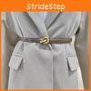 Leather Waist Handmade Belt For Women With Alloy Fastener For Trendy Wear Casual