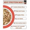 True Elements Protein Mix Seeds 125 г - семена тыквы, семена арбуза, миндаль и соевые орехи, растительные белковые закуски, диетические закуски