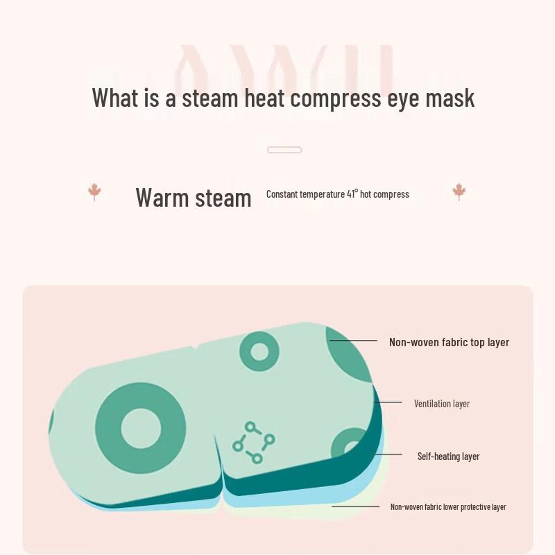 Aixiu Hall AP1EE-01 Heated Herbal Steam Eye Mask