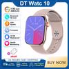 2025 New DT Watch 10 Smart Watch Men Women 3D Menu 16GB Large Memory TWS Headphones Video Playback NFC Smart Watch for Apple
