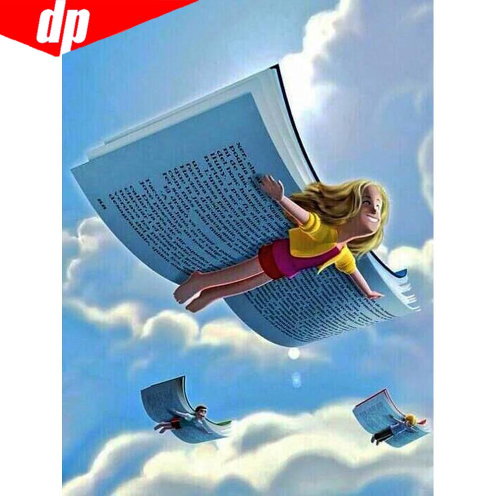 Full Square 5D DIY Diamond Painting Book Diamond Embroidery Sale Cross Stitch Portrait