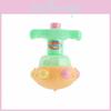 Candy Colored Press Type Rotating Gyroscope With Lighting Function Children Toy For Kids And Students