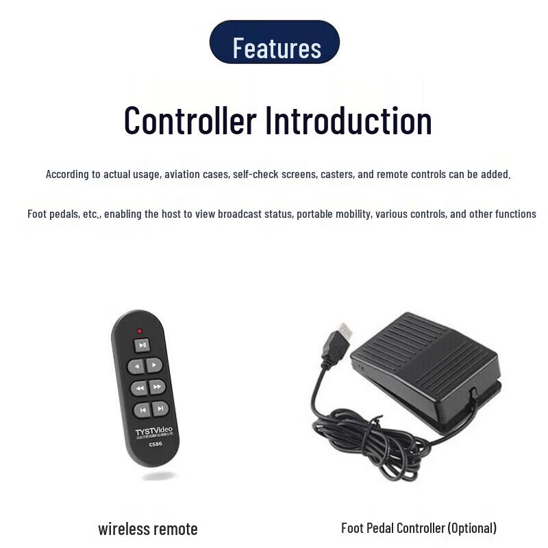 TVST Video 20-inch Dual-screen Teleprompter