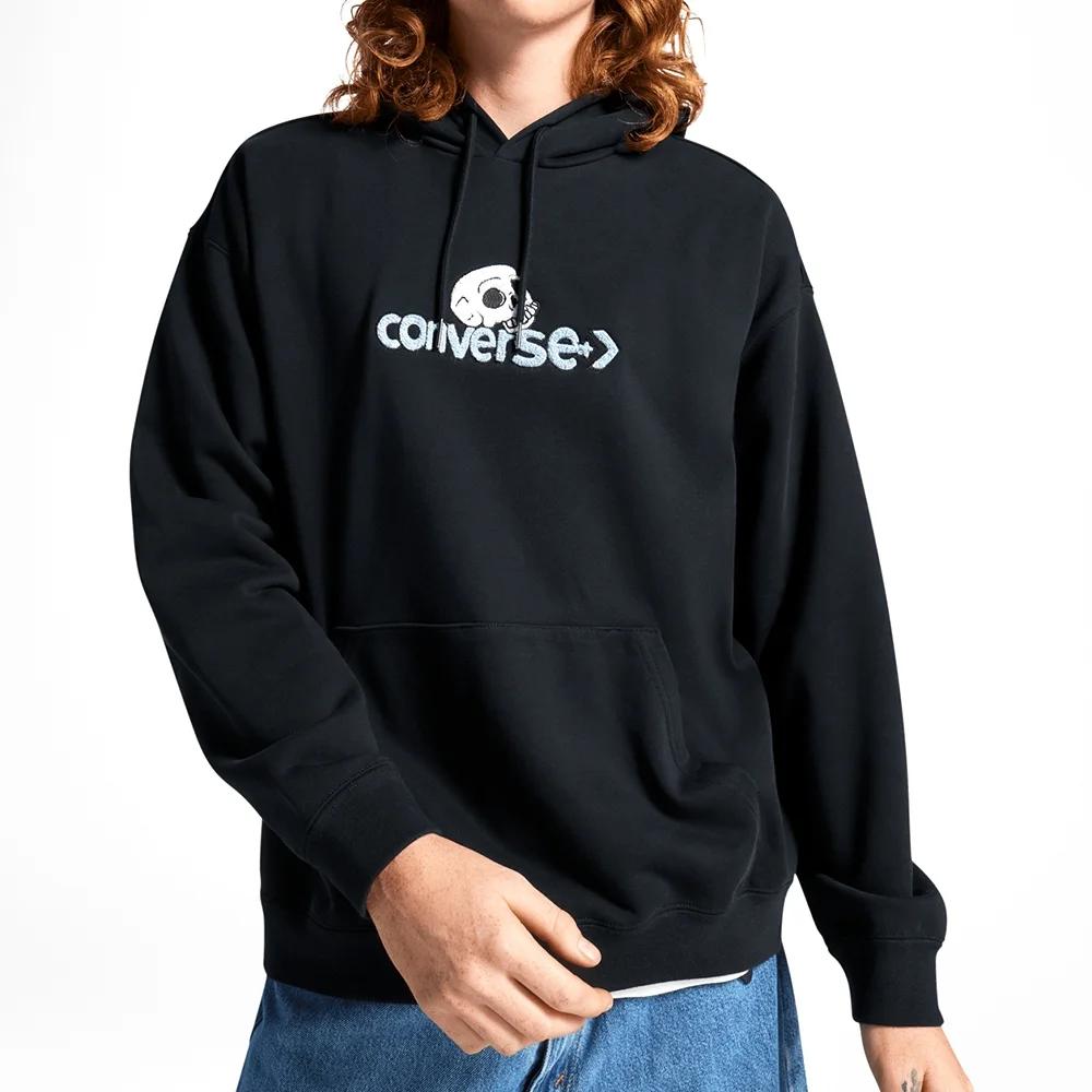 Converse Sweatshirt Men's Black (Unisex) Sweatshirts 10025995 A01